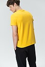 Stretch cotton t-shirt 2 | YELLOW/ORANGE | Audimas