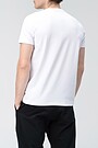 Soft touch modal tee with print 2 | WHITE | Audimas
