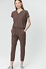 Light SENSITIVE jumpsuit 1 | BROWN/BORDEAUX | Audimas