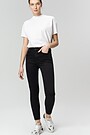 Skinny fit stretch denim pants 1 | BLACK | Audimas