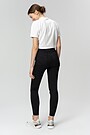 Skinny fit stretch denim pants 2 | BLACK | Audimas