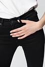 Skinny fit stretch denim pants 3 | BLACK | Audimas