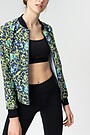 Printed bomber jacket 3 | BLUE | Audimas