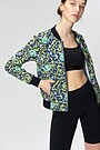 Printed bomber jacket 4 | BLUE | Audimas