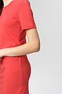 Soft touch modal dress 3 | RED/PINK | Audimas