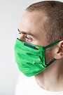 Reusable mask VARDAN TOS 2 psc. 1 | GREEN/ KHAKI / LIME GREEN | Audimas