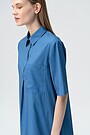 Wrinkle-free light fabric dress 3 | BLUE | Audimas