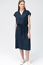 Wrinkle-free light woven dress 1 | BLUE | Audimas