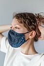 Reusable 3D mask 1 | BLUE | Audimas