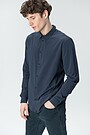 Wrinkle-free stretch shirt 1 | BLUE | Audimas