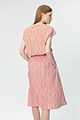 Wrinkle-free light woven dress 2 | RED/PINK | Audimas