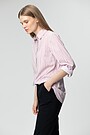 Wrinkle-free stretch fabric shirt 1 | RED/PINK | Audimas
