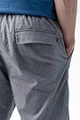 Cotton lightweight fabric shorts 3 | BLUE | Audimas