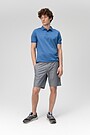 Cotton lightweight fabric shorts 4 | BLUE | Audimas