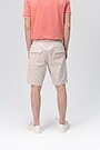 Cotton lightweight fabric shorts 2 | GREY/MELANGE | Audimas