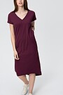 Long stretch cotton dress 1 | BLUE | Audimas