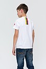 Cotton tee with print 2 | WHITE | Audimas