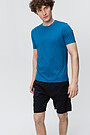 Functional tee 1 | STEEL BLUE | Audimas