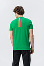 cotton tee with print 2 | GREEN/ KHAKI / LIME GREEN | Audimas