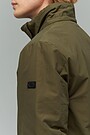 Jacket with THERMOBOOSTER thermal insulation 4 | GREEN/ KHAKI / LIME GREEN | Audimas