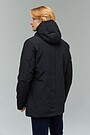 Long jacket with THERMORE thermal insulation 2 | BLACK | Audimas