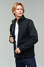 Warm fleece zip-through jacket 3 | BLACK | Audimas