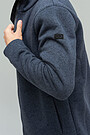 Warm fleece zip-through jacket 4 | TURBULENCE MELANGE | Audimas
