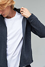 Warm fleece zip-through jacket 3 | TURBULENCE MELANGE | Audimas