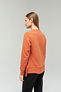 Soft inner surface cotton sweatshirt 2 | YELLOW/ORANGE | Audimas