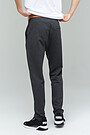 Stretch cotton regular fit sweatpants 3 | GREY/MELANGE | Audimas