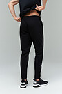 Cotton tapered fit sweatpants 2 | BLACK | Audimas