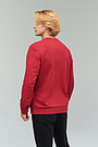 Stretch cotton sweatshirt 2 | RED/PINK | Audimas