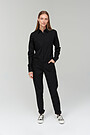 Stretch woven jumpsuit 1 | BLACK | Audimas