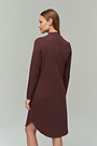 Soft toutch modal dress 2 | BROWN/BORDEAUX | Audimas