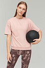 Soft touch modal t-shirt 3 | RED/PINK | Audimas