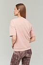 Soft touch modal t-shirt 2 | RED/PINK | Audimas