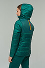 Jacket with Thinsulate thermal insulation 2 | GREEN/ KHAKI / LIME GREEN | Audimas