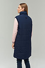 Long vest with THINSULATE thermal insulation 2 | BLUE | Audimas