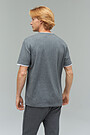 Stretch cotton t-shirt 2 | GREY/MELANGE | Audimas