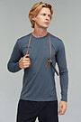 Functional long sleeve t-shirt 3 | BLUE | Audimas