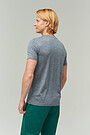 Fine merino wool short sleeve t-shirt 2 | GREY/MELANGE | Audimas
