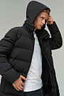 Puffer down coat with membrane 4 | BLACK | Audimas