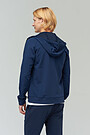 Detachable warm fleece hoodie 2 | BLUE | Audimas