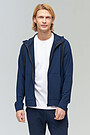 Detachable warm fleece hoodie 1 | BLUE | Audimas
