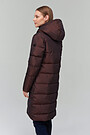 Puffer down coat 2 | BROWN/BORDEAUX | Audimas