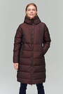 Puffer down coat 1 | BROWN/BORDEAUX | Audimas