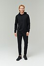 Merino wool blend hoodie 4 | BLACK | Audimas