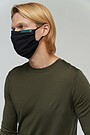 Reusable mask VARDAN TOS 2 psc. 1 | BLACK | Audimas