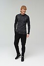 Fine merino wool long sleeve t-shirt 4 | GREY/MELANGE | Audimas