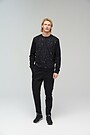 Brushed cotton sweatshirt 4 | BLACK | Audimas